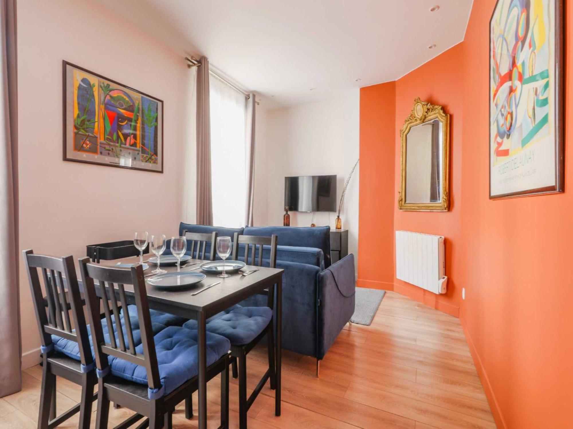 Comfortable - 1bd 3p - Near Belleville Nation Parijs